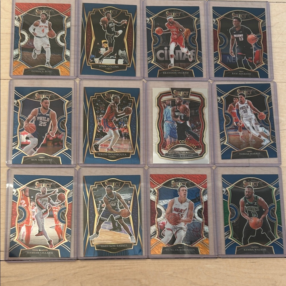 All Stars NBA Trading Card Bundle
